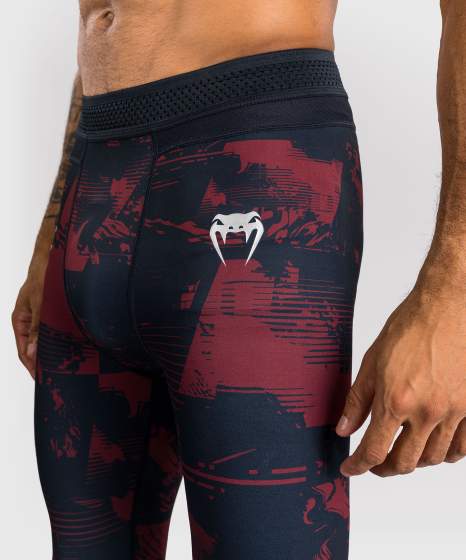 Venum Compression Pants UFC Zenith Authentic Fight Week, Schwarz-Rot 6