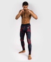 Venum Compression Pants UFC Zenith Authentic Fight Week, Schwarz-Rot 7