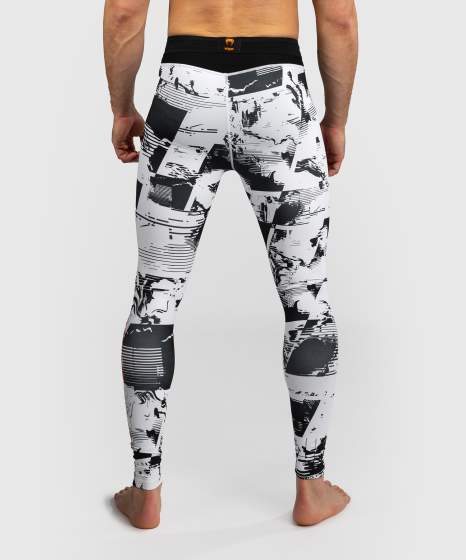 Venum Compression Pants UFC Zenith Authentic Fight Week, Schwarz-Weiß 2