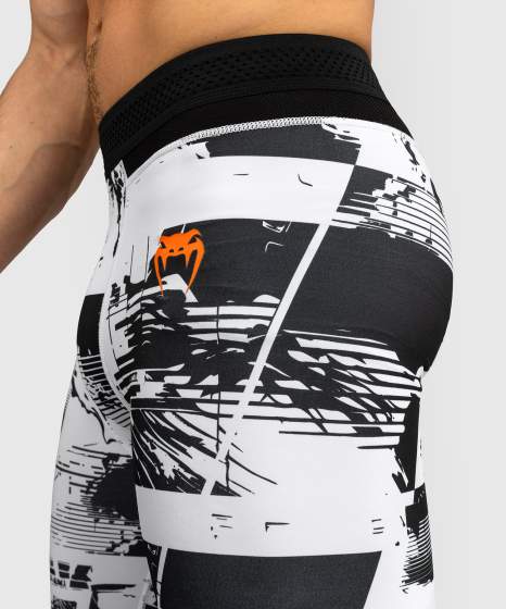Venum Compression Pants UFC Zenith Authentic Fight Week, Schwarz-Weiß 4