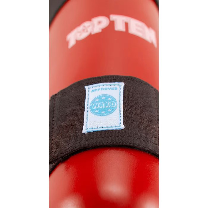 Top Ten Schienbeinschoner WAKO Style, Rot 3