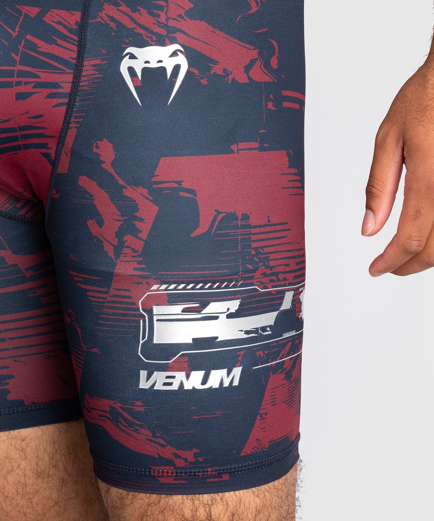 Venum Compression Shorts UFC Zenith Authentic Fight Week, Schwarz-Rot 6