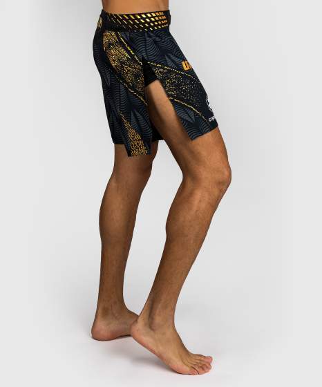 Venum Fight Shorts UFC Zenith Authentic Fight Night Champion Long Fit, Schwarz-Gold 2