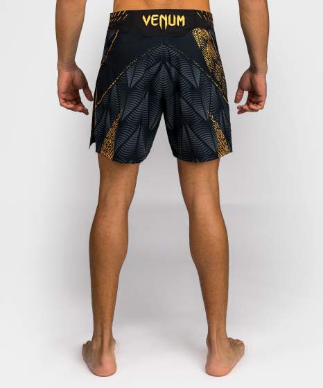 Venum Fight Shorts UFC Zenith Authentic Fight Night Champion Long Fit, Schwarz-Gold 3