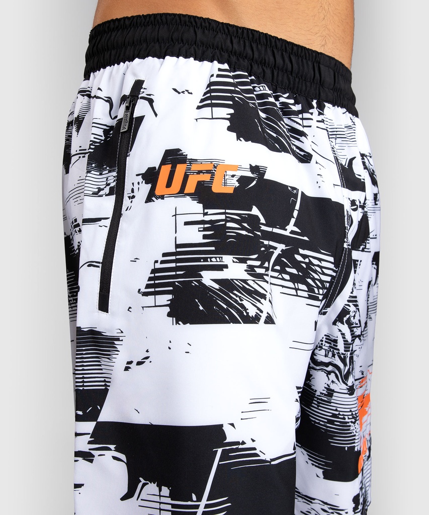 Venum Compression Shorts UFC Zenith Authentic Fight Week 6, Schwarz-Weiß