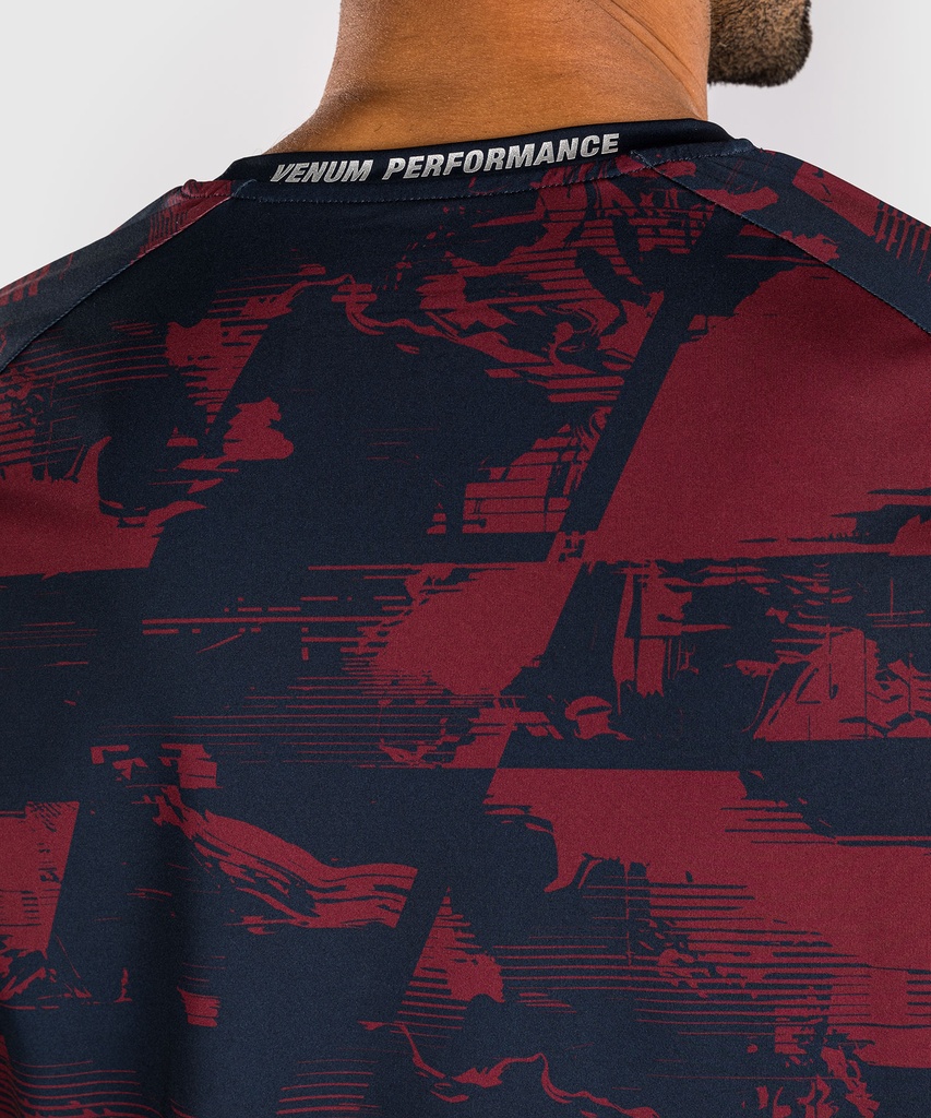 Venum T-Shirt UFC Zenith Authentic Fight Week Performance, Schwarz-Rot 7