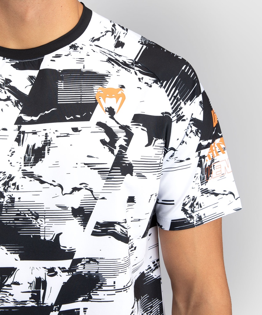 Venum T-Shirt UFC Zenith Authentic Fight Week Performance, Schwarz-Weiß 6