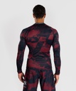 Venum Rash Guard UFC Zenith Authentic Fight Week Performance, Schwarz-Rot 4
