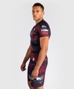 Venum Rash Guard UFC Zenith Authentic Fight Week Performance, Schwarz-Rot 2