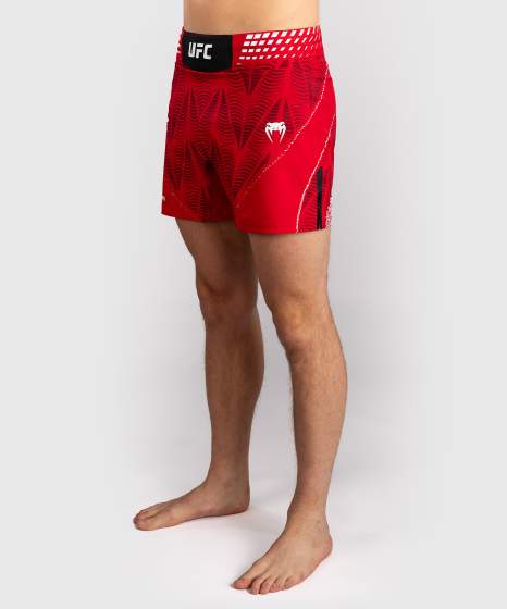 Venum Fight Shorts UFC Zenith Authentic Fight Night Short Fit, Rot 2