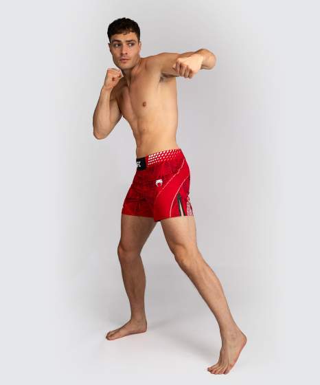 Venum Fight Shorts UFC Zenith Authentic Fight Night Short Fit, Rot 6