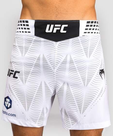 Venum Fight Shorts UFC Zenith Authentic Fight Night Short Fit, Weiß 6