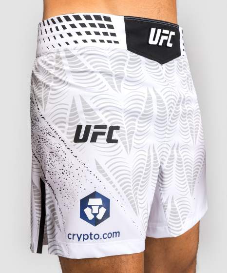 Venum Fight Shorts UFC Zenith Authentic Fight Night Short Fit, Weiß 7