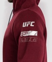 Venum Hoodie UFC Zenith Authentic Fight Week, Burgunderrot 4