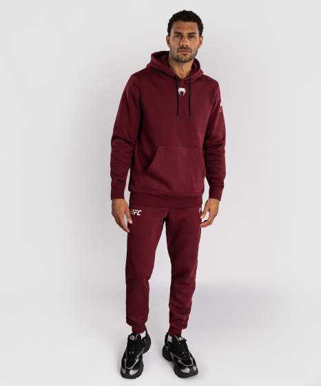 Venum Hoodie UFC Zenith Authentic Fight Week, Burgunderrot 6
