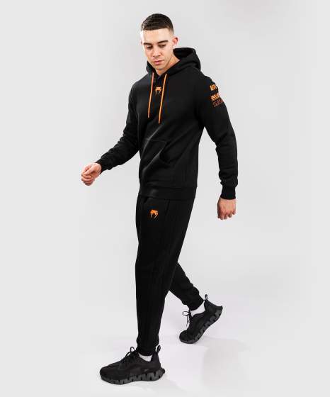 Venum Hoodie UFC Zenith Authentic Fight Week, Schwarz-Orange 8