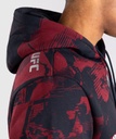 Venum Hoodie UFC Zenith Authentic Fight Week, Schwarz-Rot 7