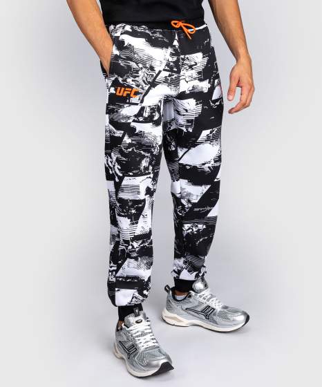 Venum Jogginghose UFC Zenith Authentic Fight Week, Schwarz-Weiß 4