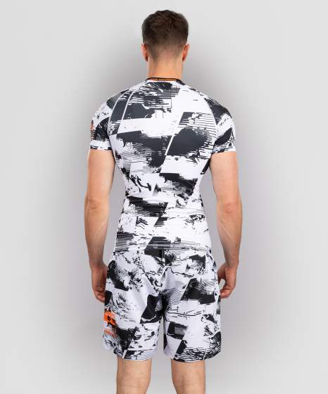 Venum Rash Guard UFC Zenith Authentic Fight Week Performance, Schwarz-Weiß 3