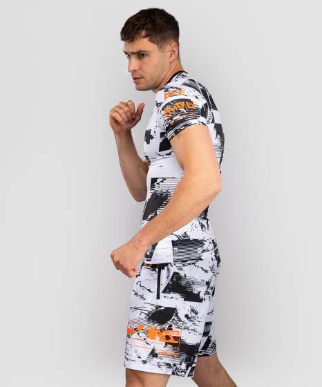 Venum Rash Guard UFC Zenith Authentic Fight Week Performance, Schwarz-Weiß 8