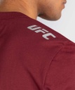 Venum T-Shirt UFC Zenith Authentic Fight Week, Burgunderrot 5