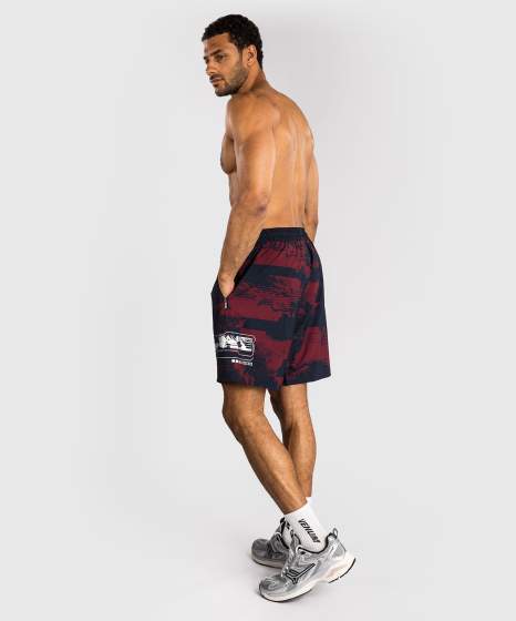 Venum Training Shorts UFC Zenith Authentic Fight Week, Schwarz-Rot 6