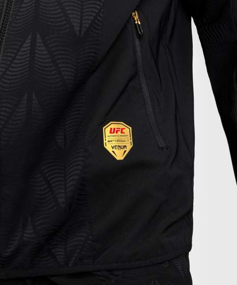 Venum Zip Hoodie UFC Zenith Authentic Fight Night Champion, Schwarz-Gold 10