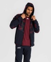 Venum Zip Hoodie UFC Zenith Authentic Fight Night Champion, Schwarz-Rot 2