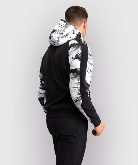 Venum Zip Hoodie UFC Zenith Authentic Fight Night Champion, Schwarz-Weiß 3