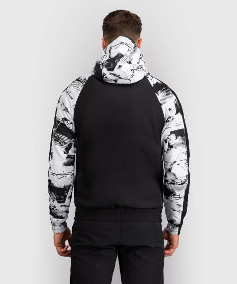 Venum Zip Hoodie UFC Zenith Authentic Fight Night Champion, Schwarz-Weiß 4