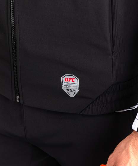 Venum Zip Hoodie UFC Zenith Authentic Fight Night Champion, Schwarz-Weiß 6