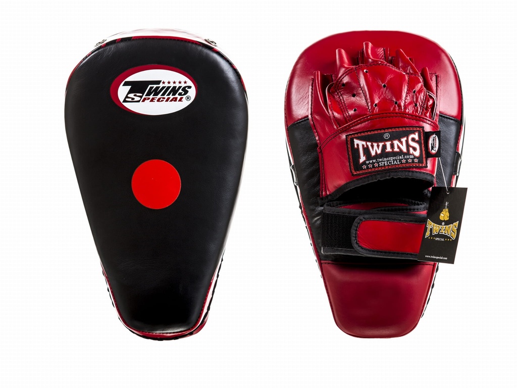 Twins Boxpratzen PML-21, Schwarz-Rot 2