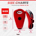 Twins Boxpratzen PML-21, Schwarz-Rot 5