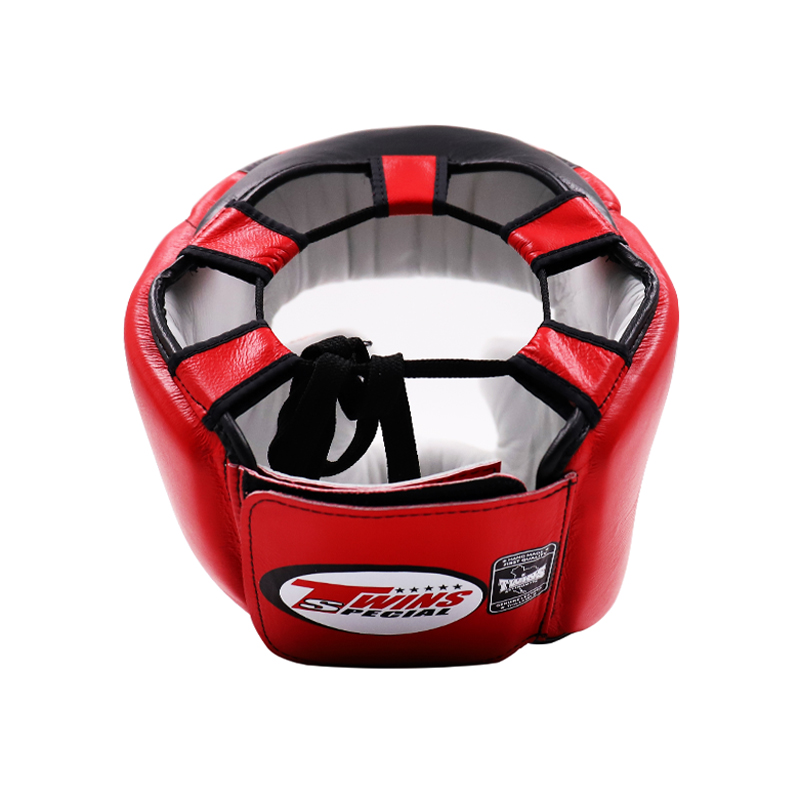 Twins Kopfschutz HGL11 Skintex, Rot-Schwarz 3