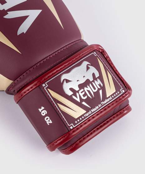 Venum Boxhandschuhe Elite, Rot-Gold 6