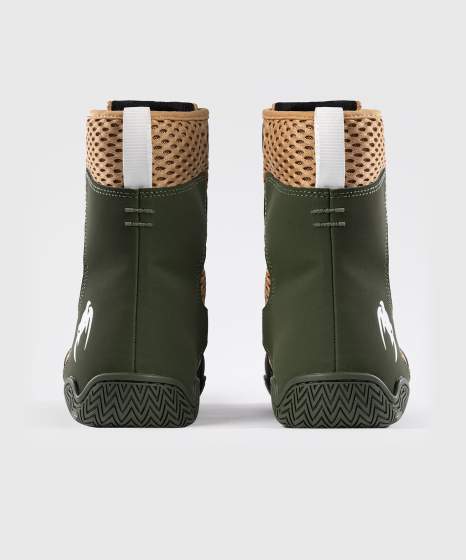 Venum Boxschuhe Contender, Grün-Sand 4