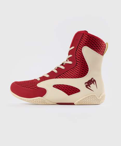 Venum Boxschuhe Contender, Rot-Elfenbein 2