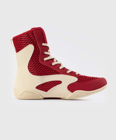 Venum Boxschuhe Contender, Rot-Elfenbein 3