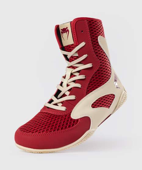 Venum Boxschuhe Contender, Rot-Elfenbein 4