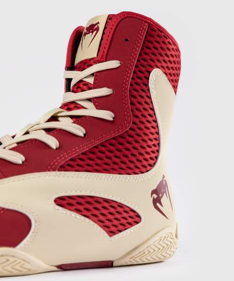Venum Boxschuhe Contender, Rot-Elfenbein 5