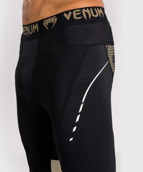 Venum Compression Pants Adrenaline, Schwarz-Sand 4