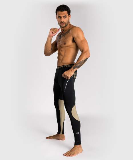 Venum Compression Pants Adrenaline, Schwarz-Sand 7