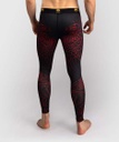 Venum Compression Pants Quetzal Fury, Schwarz-Rot-Mandarin 2