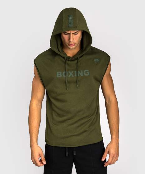 Venum Hoodie Boxing VT Ärmellos, Grün 2