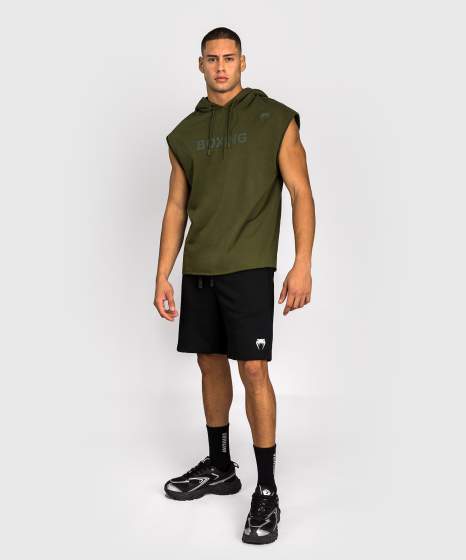 Venum Hoodie Boxing VT Ärmellos, Grün 5