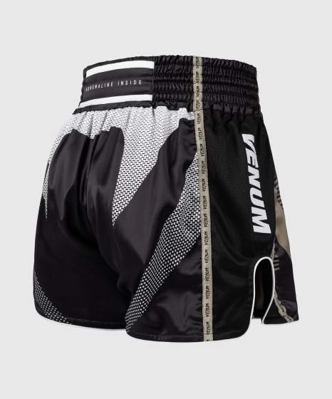 Venum Muay Thai Shorts Adrenaline, Schwarz-Sand 3