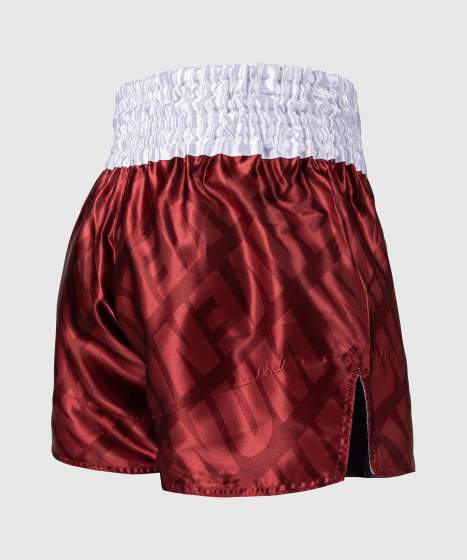 Venum Muay Thai Shorts Contender XT, Rot-Weiß 3