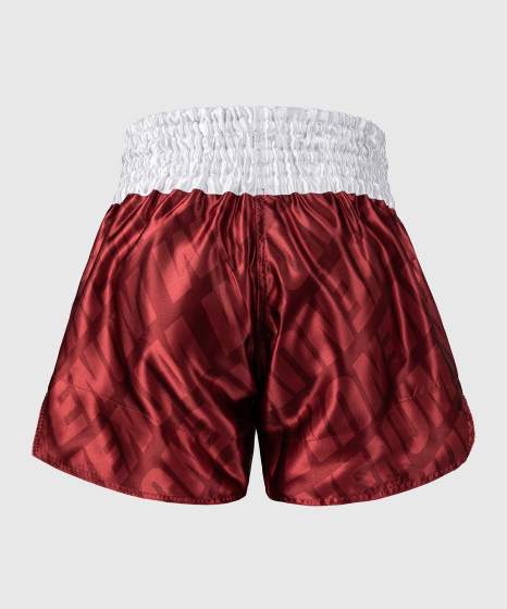 Venum Muay Thai Shorts Contender XT, Rot-Weiß 4