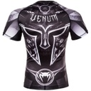 Venum Rash Guard Gladiator 3.0, kurzarm Schwarz-Weiß 2