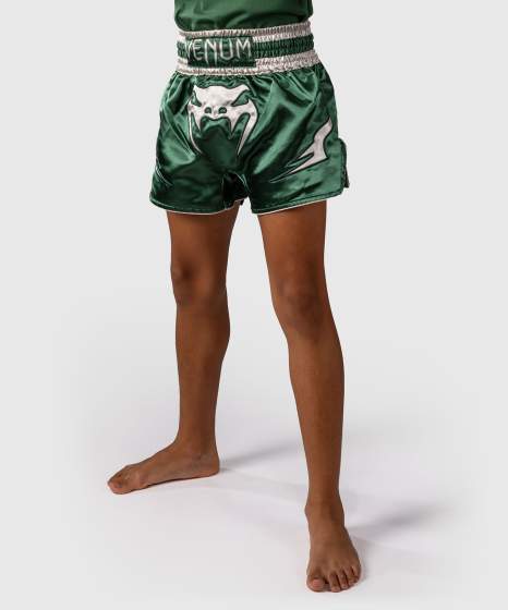 Venum Muay Thai Shorts Inferno Kids, Grün 2